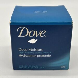 Dove Deep Moisture Night Cream Moisturizer 50 ml Discontinued New in Box